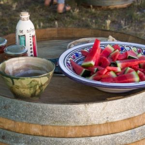 Dégustation de vins au Mas de Boissonnade