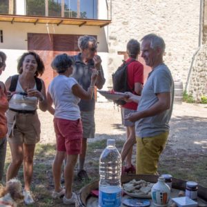 Dégustation de vins au Mas de Boissonnade