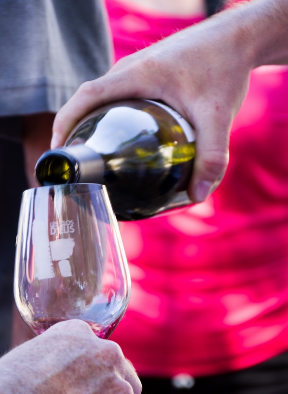 Dégustation de vins au Mas de Boissonnade