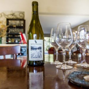 Dégustation de vins au Mas de Boissonnade