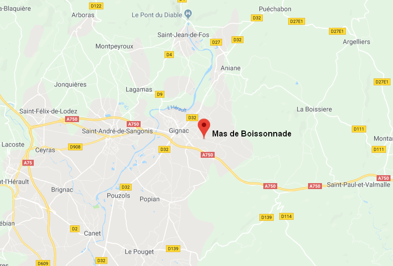Mas de Boissonnade - 34150 Gignac