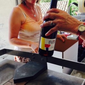 Mise en bouteille au Mas de Boissonnade