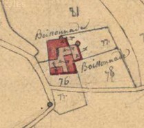 plan cadastral Mas de Boissonnade