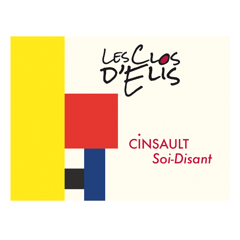 Les Clos d'Elis Rouge Cinsault "Soi-Disant" 2019